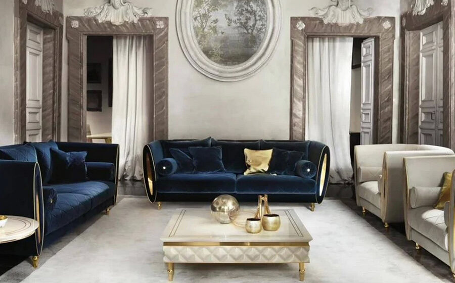 How to Combine Contemporary and Glamorous Living Room Furniture Styles with Adora